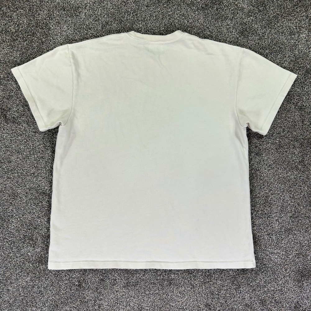 Warren Lotas The Coldest Day Samurai Skeleton Graphic T-Shirt Mens XL Cream - Picture 2 of 11